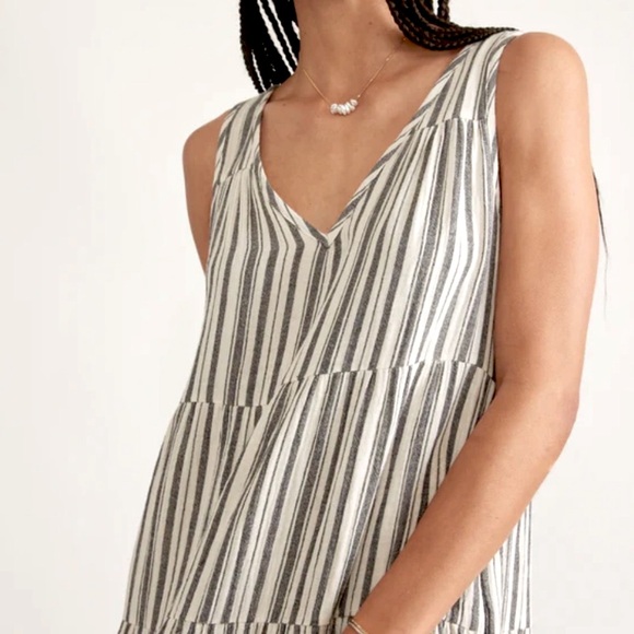 Marine Layer Corinne Double Cloth Maxi Dress - Picture 11 of 13